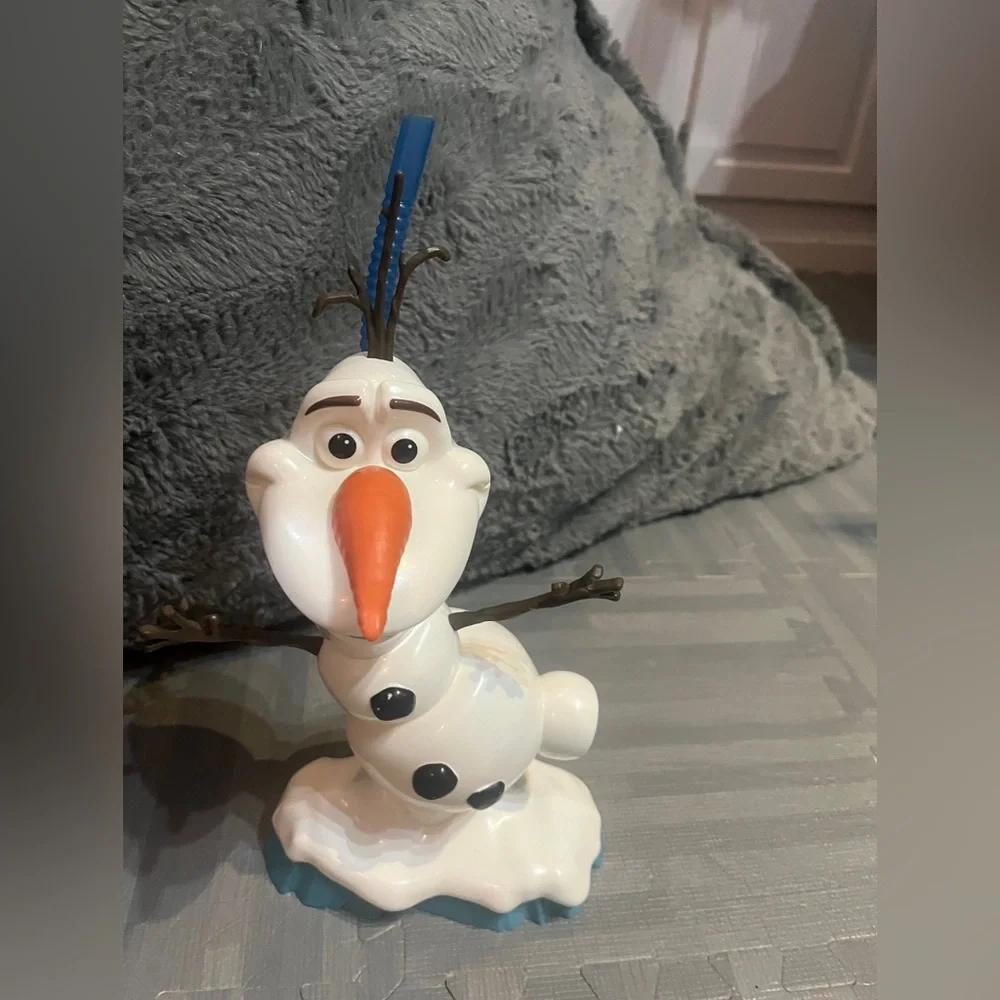 Disney Frozen Olaf Tumbler Cup with‎ straw